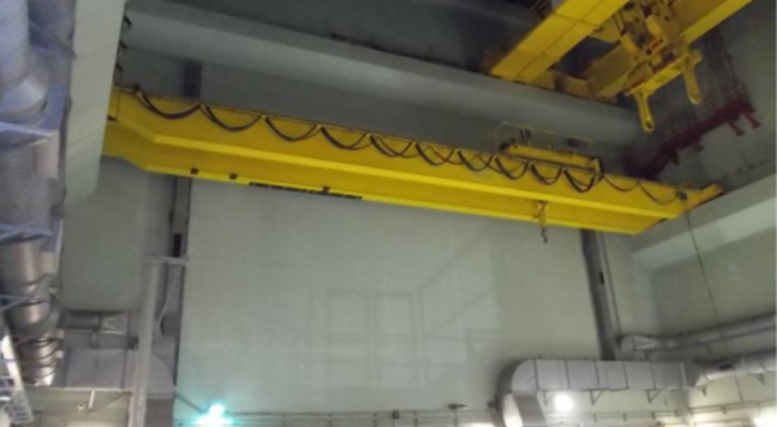 【CAE案例】核电站中起重机的地震行为分析的图1