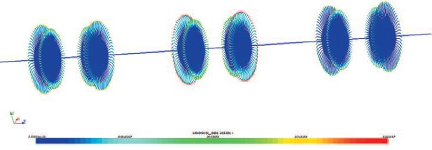 【CAE案例】涡轮发电机主轴扭转与叶片弯曲耦合振动分析的图4