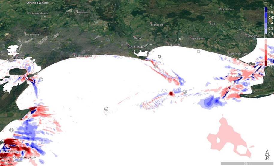 【CAE案例】普尔湾与基督城湾的泥沙模拟的图5