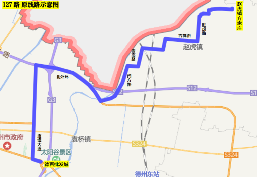 公交127路全程路线图图片