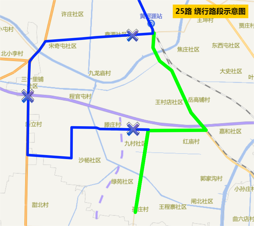 德州25路公交车路线图图片