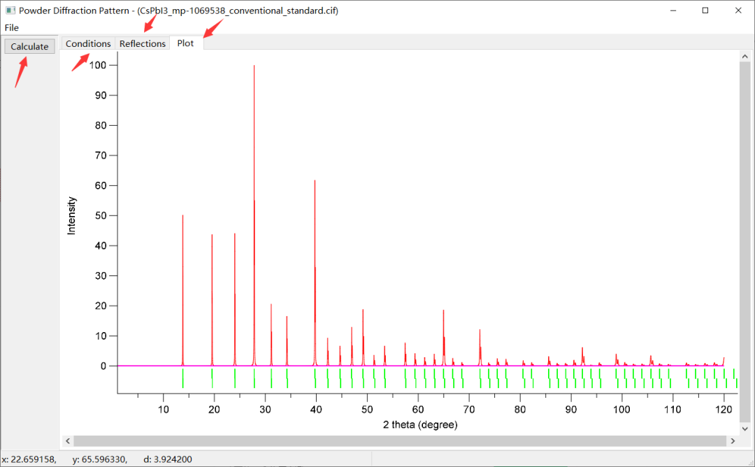 软件模拟XRD衍射谱教程