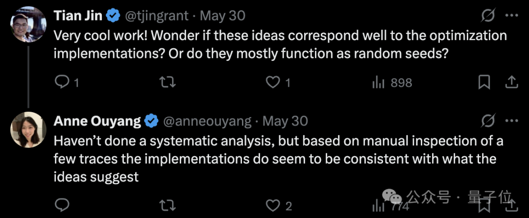 斯坦福意外用AI生成超强CUDA内核，性能比人类专家优化得还要好！翻倍碾压原生PyTorch，华人主创 | 量子位