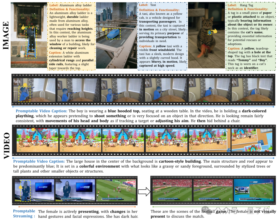 分割/识别/解说一个模型搞定！3B参数刷新视觉理解SOTA，图像视频全适配 | 量子位