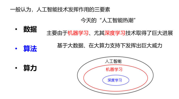 周志华:“数据、算法、算力”人工智能三要素,未来要加上“知识”|