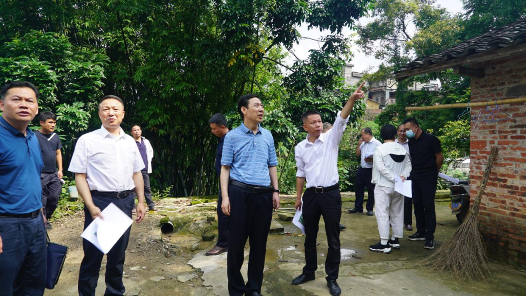 张文军现场监督检查地质灾害监测台站建设项目开工 - 自然资讯 - 广西