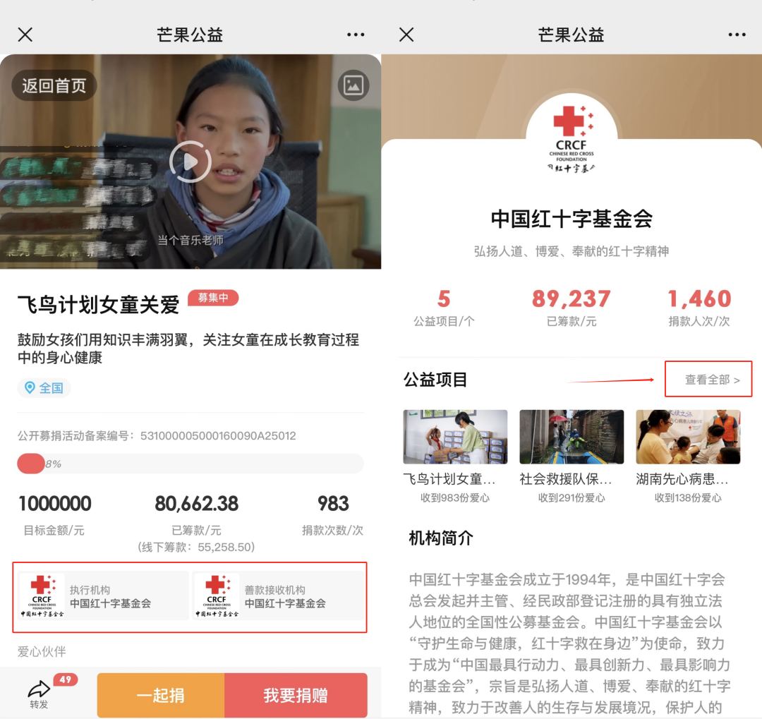 红指南中国红十字基金会捐赠指南互联网公开募捐信息平台篇2