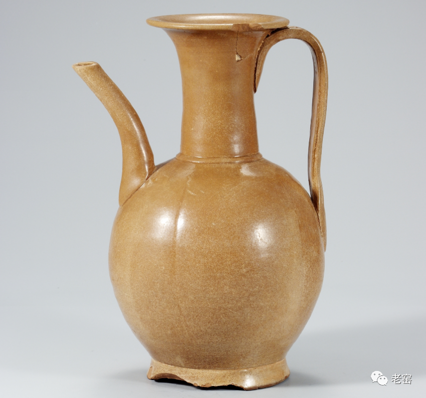 唐・古陶瓷品・越窯・雙鳳紋・執壺』極細工 置物古賞物 中国古玩