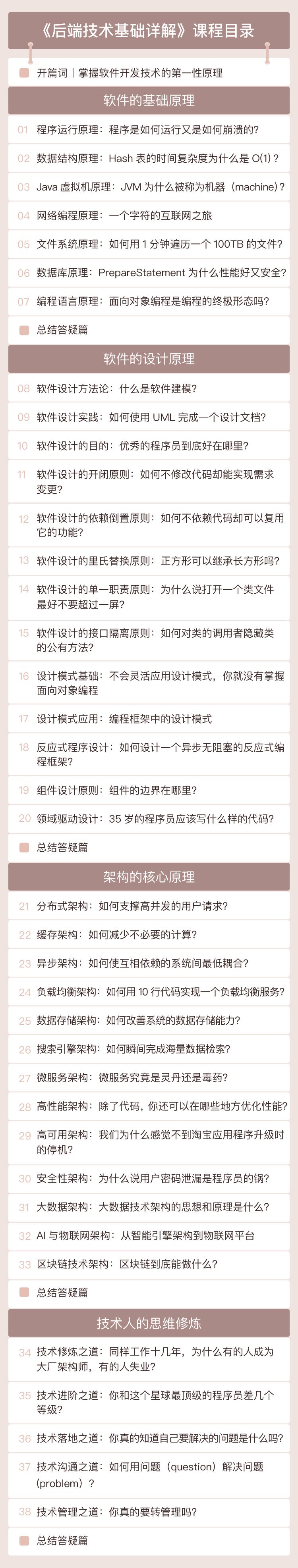 后端工程师，必须掌握的核心底层原理是什么？丨极客时间
