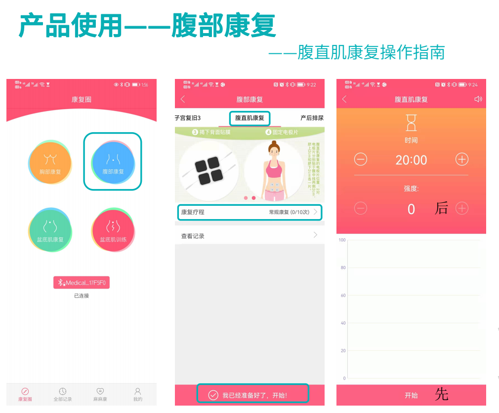 盆地康复仪器怎么用当年没做产后修复, 后悔6年, 找到医院产康仪器, 解决漏尿、腹直肌分离, 孩子妈来看看_https://www.jmylbn.com_新闻资讯_第50张