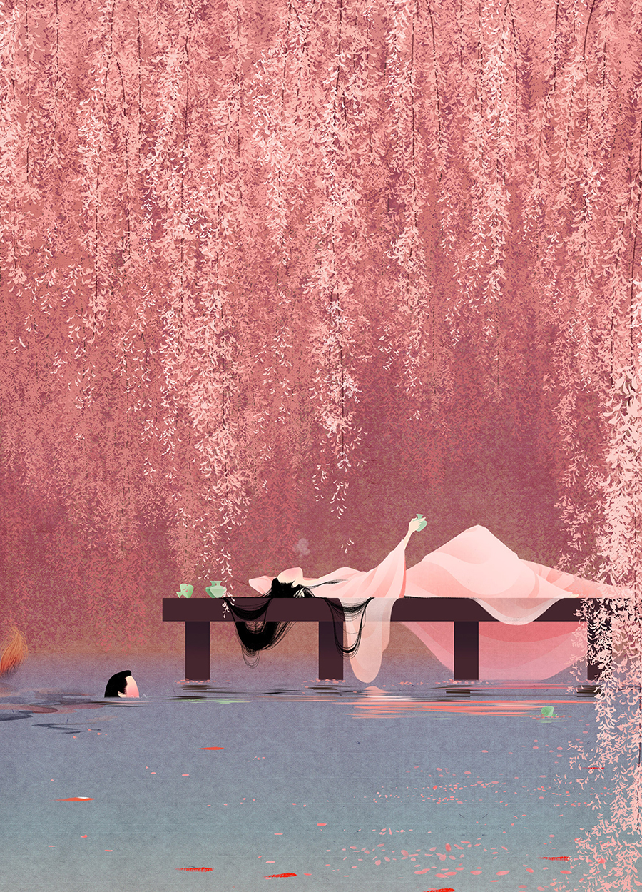 艺术与设计 - 90后女孩手绘《诗经》美上热搜