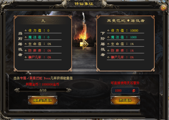 【盘古专属单机版】68可购888代金券，上千专属，法宝进阶