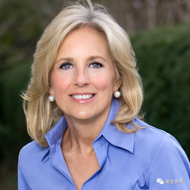拜登(jill biden)她就是:她竟然是这样的第一夫人.