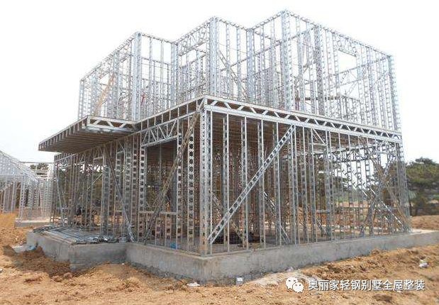 轻钢别墅正在大步前进！