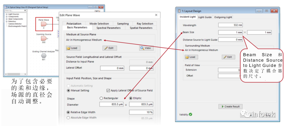 VirtualLab Fusion：光导布局设计工具的图7
