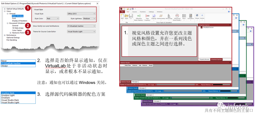 VirtualLab Fusion中的可视化设置的图5