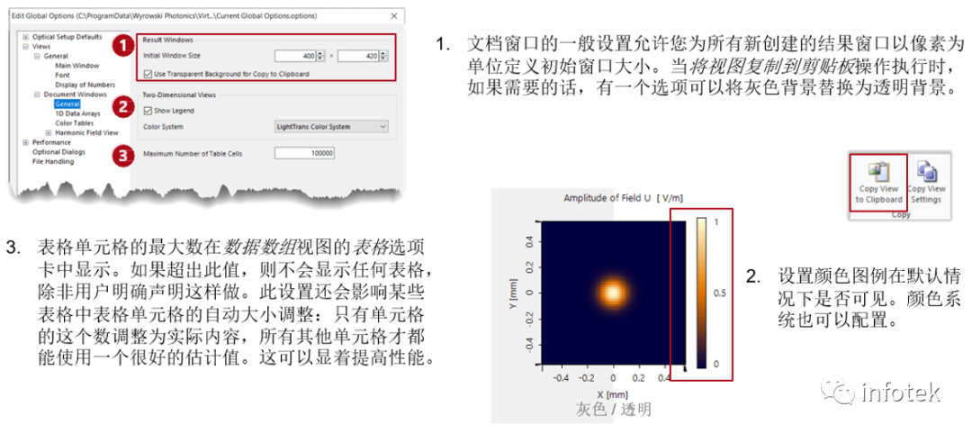 VirtualLab Fusion中的可视化设置的图8