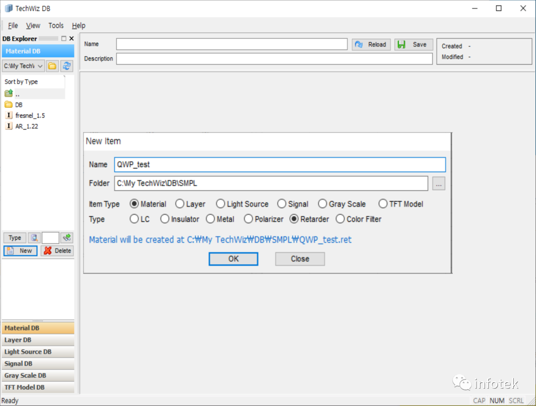 TechWiz LCD 1D应用：减反射膜圆偏振器的仿真的图2