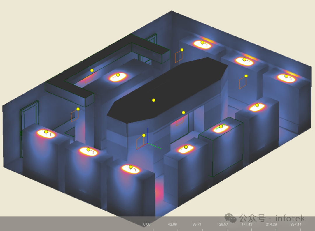 LITESTAR 4D应用：室内博物馆照明案例的图5