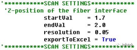 FRED应用：激光二极管光源耦合到光纤的仿真的图14