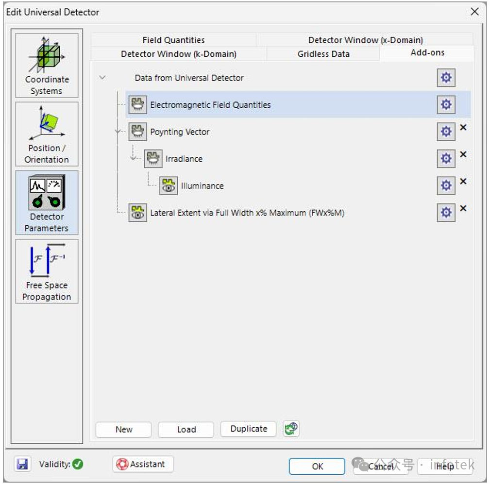 VirtualLab Fusion应用：通用探测器的使用的图11
