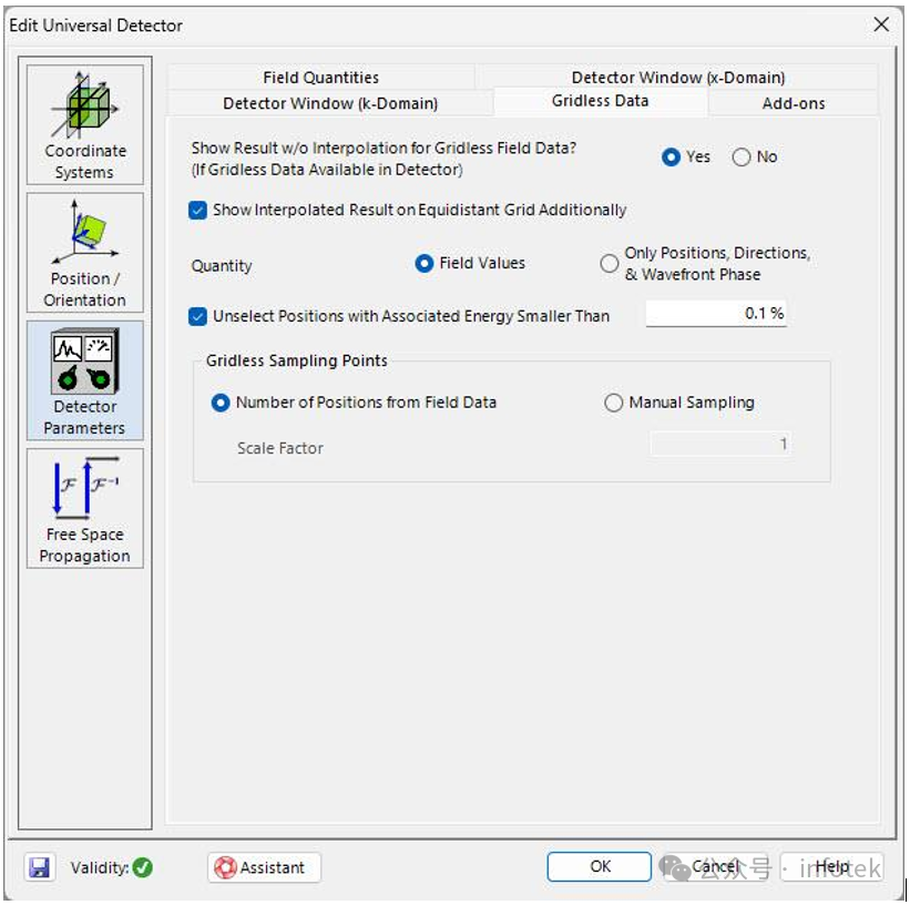VirtualLab Fusion应用：通用探测器的使用的图8
