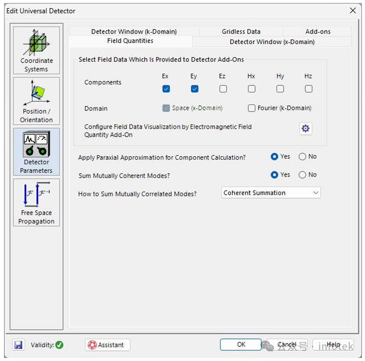 VirtualLab Fusion应用：通用探测器的使用的图5