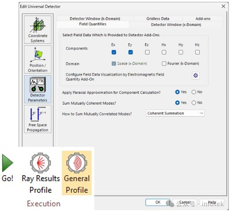 VirtualLab Fusion应用：通用探测器的使用的图3
