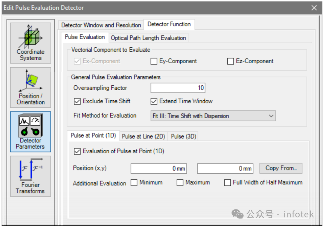 VirtualLab Fusion應用：色散介質中的脈沖展寬的圖6