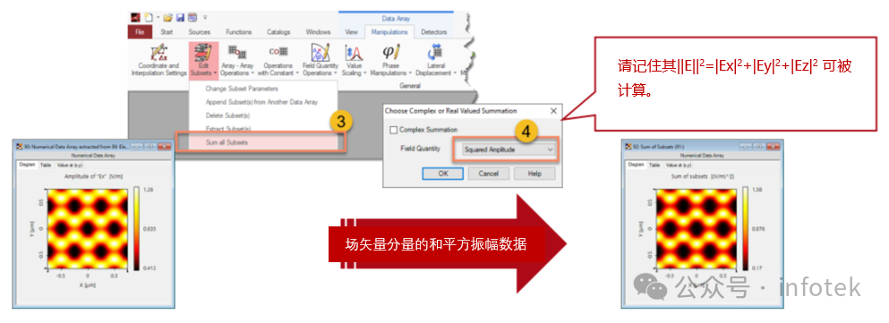 VirtualLab：用于光栅仿真的非偏振光的图9