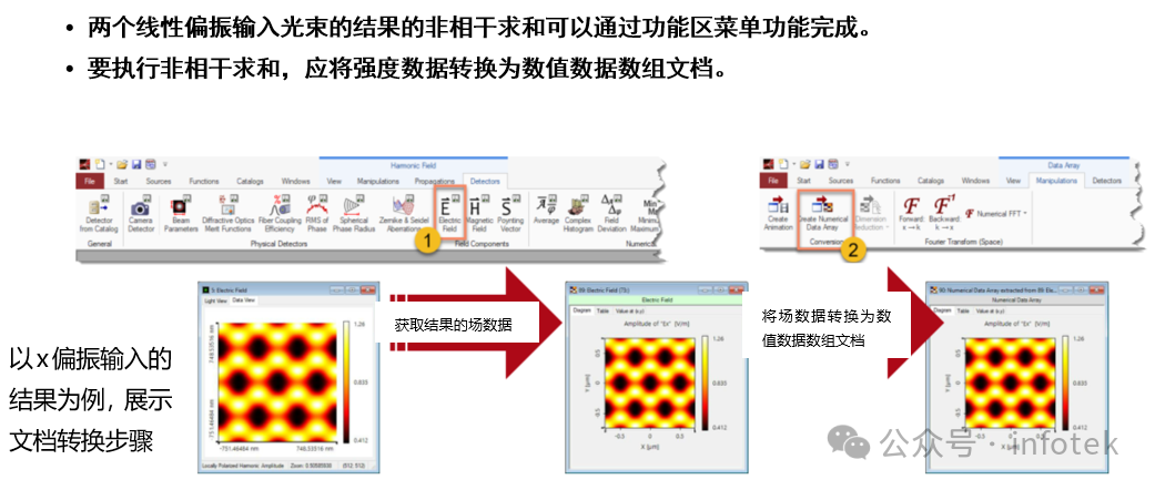 VirtualLab：用于光栅仿真的非偏振光的图8