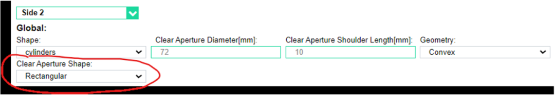 如何在PanDao中输入圆柱形表面透镜？的图2