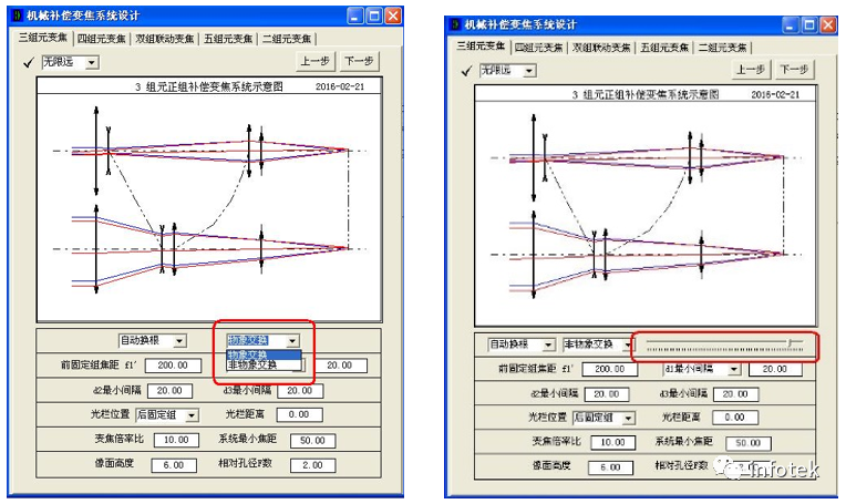 OCAD應用：三組元連續變焦系統的圖13
