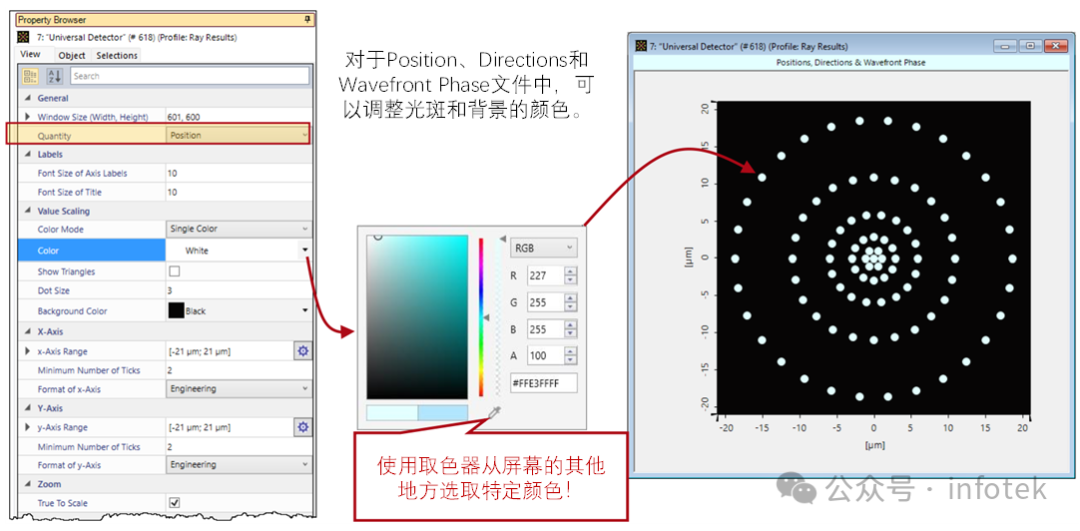 使用VirtualLab Fusion屬性瀏覽器獲取更多光場信息的圖10