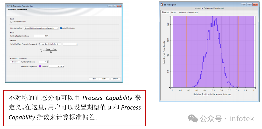 VirtualLab Fusion應(yīng)用：隨機分布公差分析的圖9