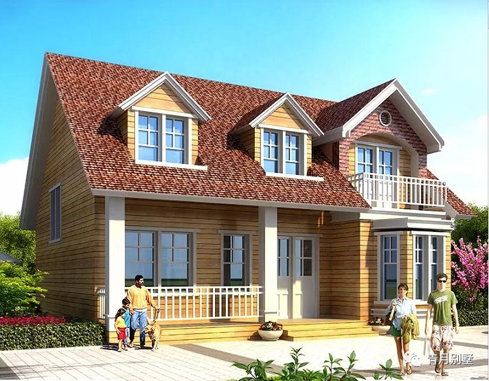 5款二层装配式轻钢别墅面积不大，气场不小！