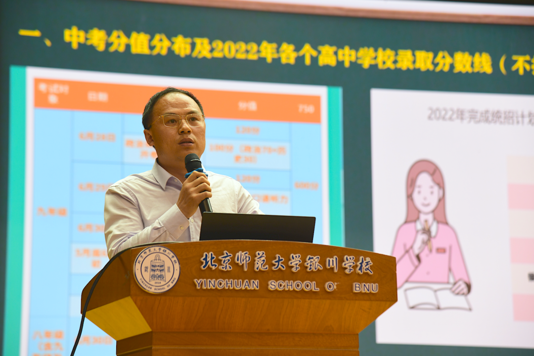 高效学习 向梦而行｜北京师范大学银川学校2023年中考考前辅导会(北师大银川学校初中怎么样)