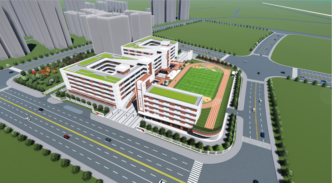 好消息！天河壹品对面的九年制学校，要动工了！