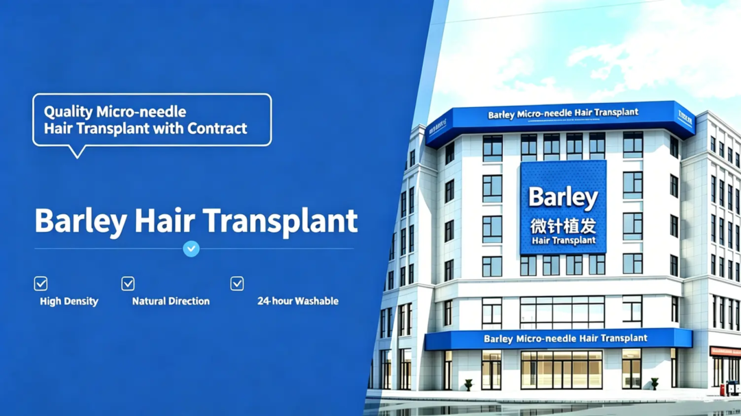 Mid-Autumn & National Day Hair Transplant Deal ： Barley Microneedle, No Shave
