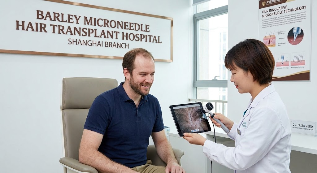 Mid-Autumn & National Day Hair Transplant Deal ： Barley Microneedle, No Shave