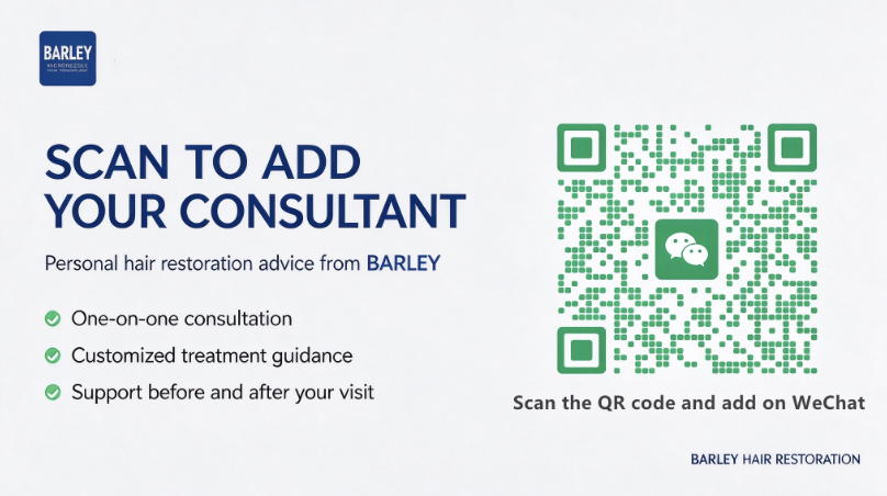 Free Scalp & Hair Consultation for Expats at Barley Hair Transplant