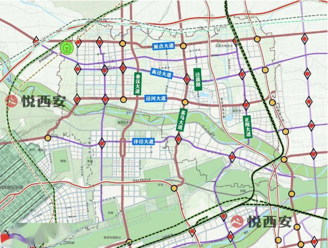 泾渭新城规划图片