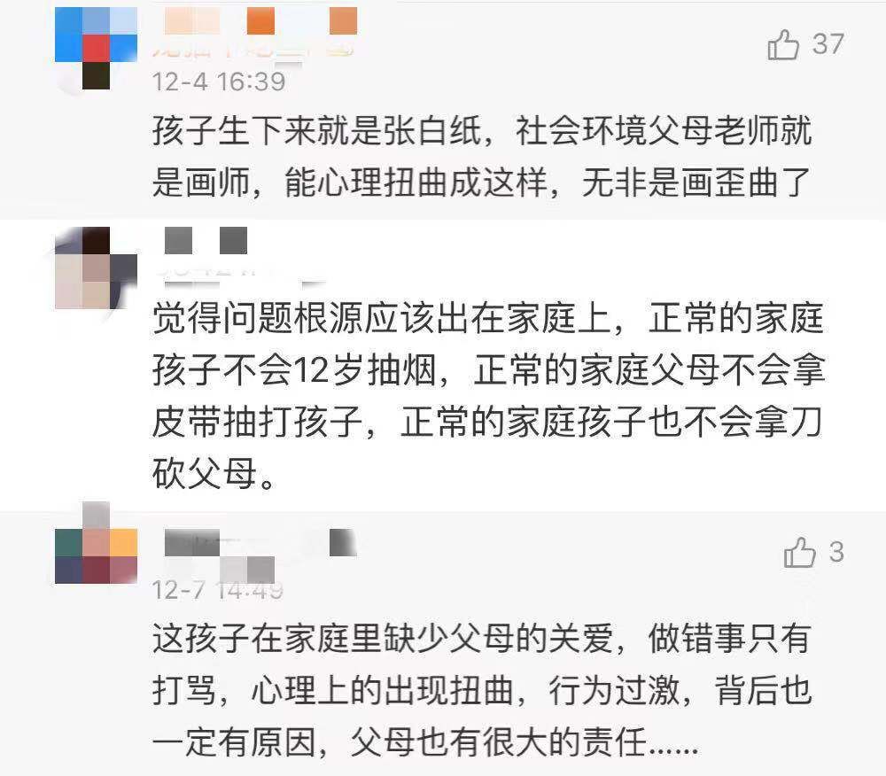 12岁男孩弑母，一场舆论的死刑宣判