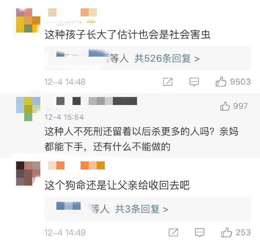 12岁男孩弑母，一场舆论的死刑宣判