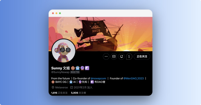 NFT狂潮下的探索者：Sunny文姐如何颠覆投资格局