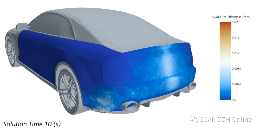 Simcenter STAR-CCM+汽车尾部除尘管理仿真流程的图27