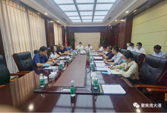 黄骅市人民政府副市长马楠赴南大港产业园区调研