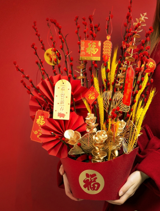 银柳纳福，抱一桶福气回家