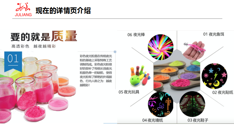 钜亮光学调整后的阿里巴巴详情页