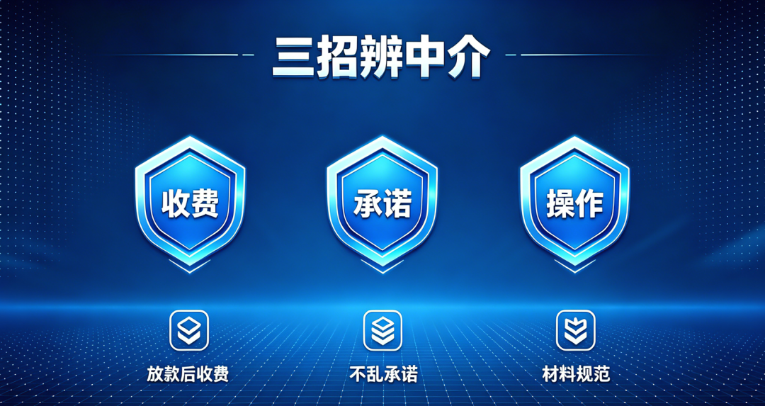 正规的贷款中介，怎么辨别？